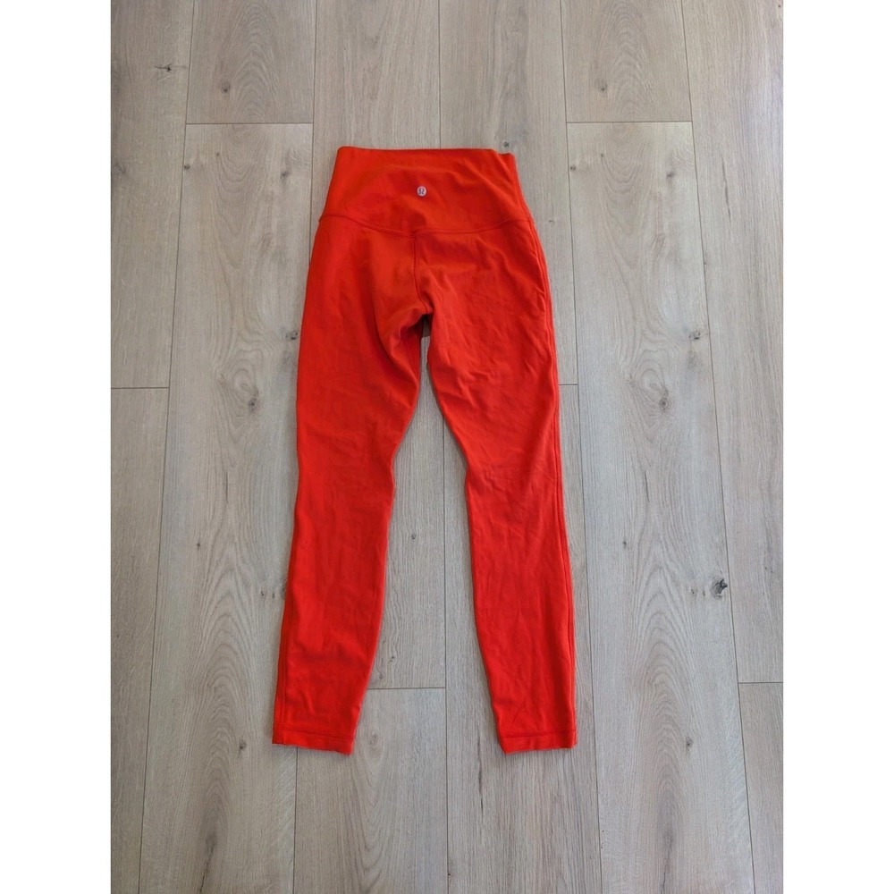 lululemon athletica Align High-Rise Solar Orange Leggings 25”